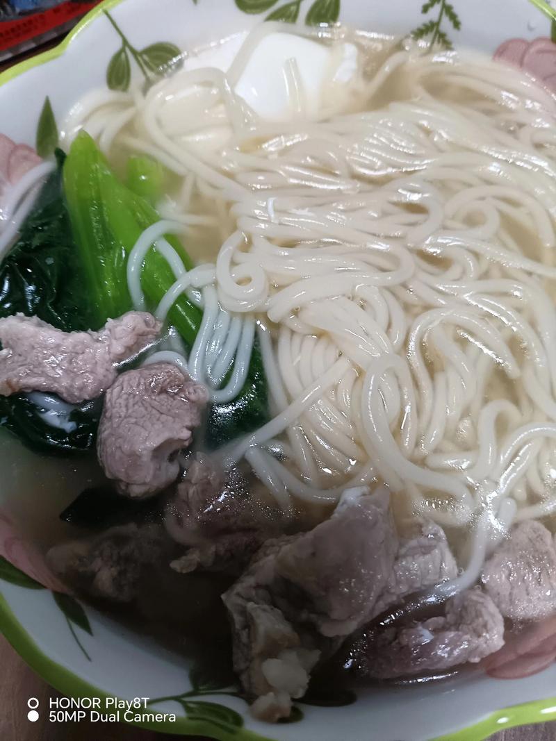 宝宝瘦肉青菜面的做法-图2