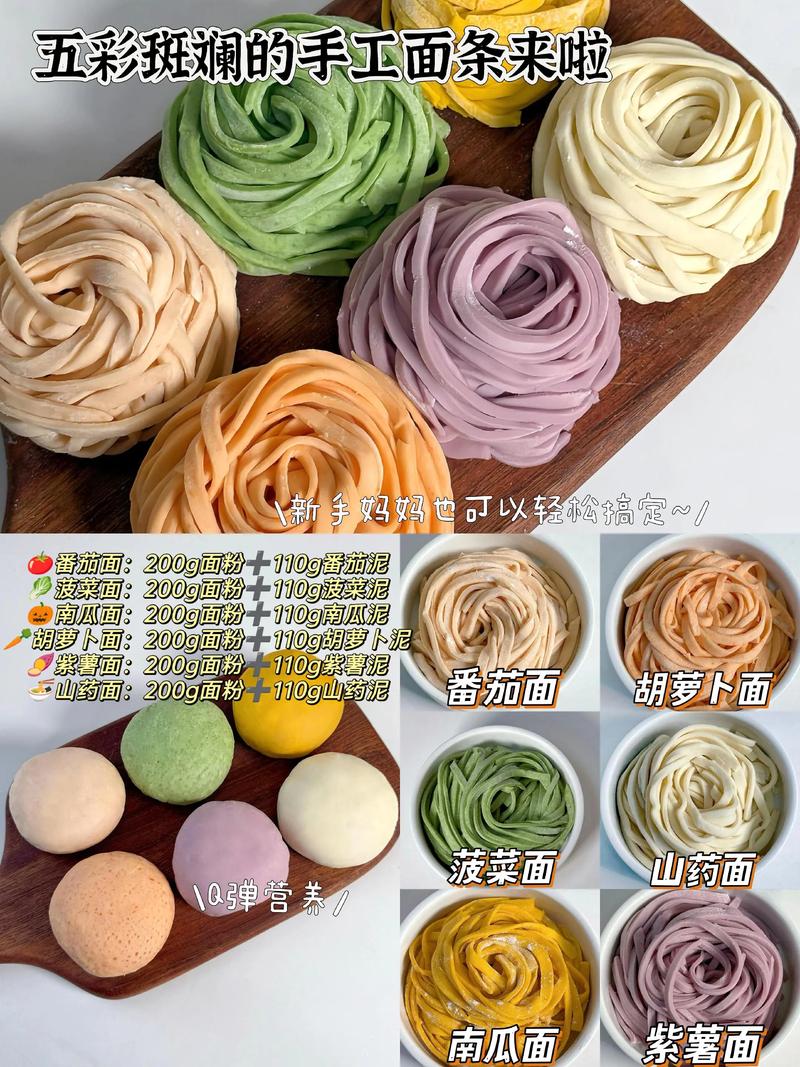 宝宝彩色面食怎么做?有简单做法吗?-图1 宝宝彩色面食怎么做?有简单做法吗?-图1