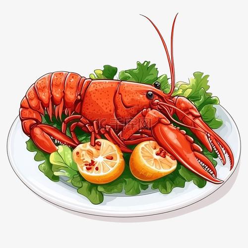 海鲜美食图画大全图片-图2