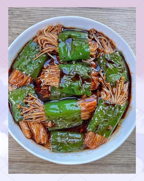 青椒金针菇大全家常做法-图1 青椒金针菇大全家常做法-图1