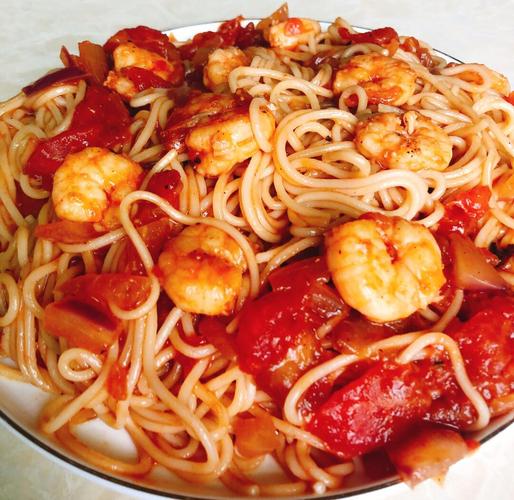 西红柿鸡蛋虾仁面宝宝-图1