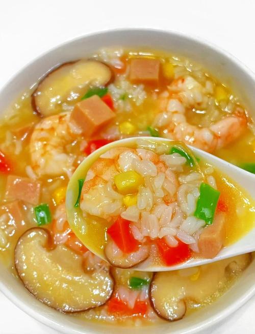 香菇虾仁海鲜粥怎么做?-图2 香菇虾仁海鲜粥怎么做?-图2