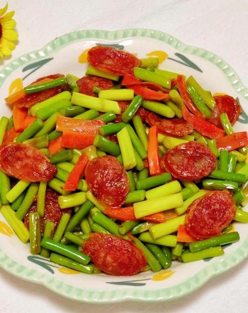 蒜苔炒火腿怎么做才好吃？-图2