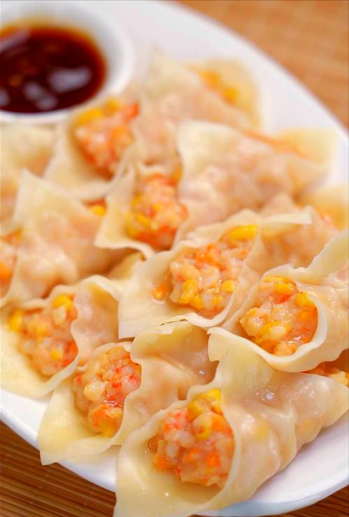 虾仁玉米豌豆馄饨宝宝-图1