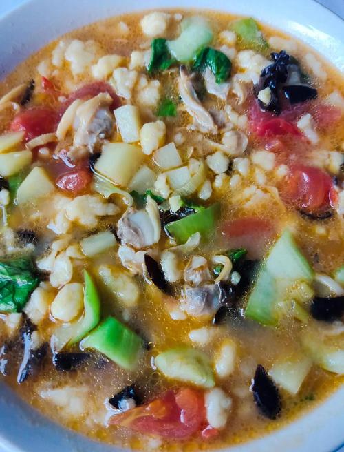 嘎啦海鲜疙瘩汤怎么做?-图3 嘎啦海鲜疙瘩汤怎么做?-图3