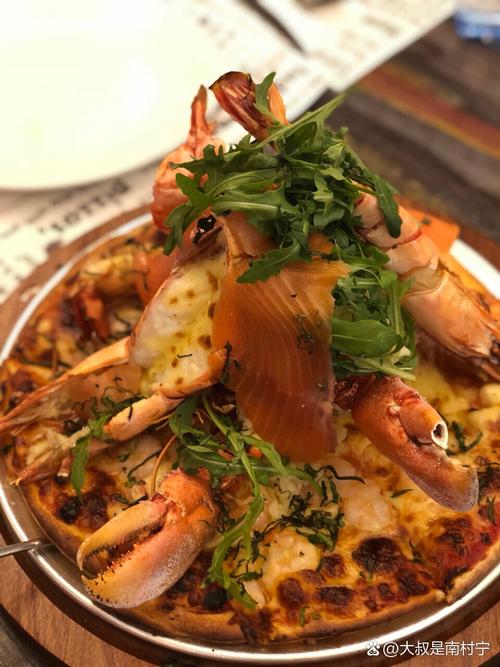 美味大盘海鲜披萨英文-图1 美味大盘海鲜披萨英文-图1