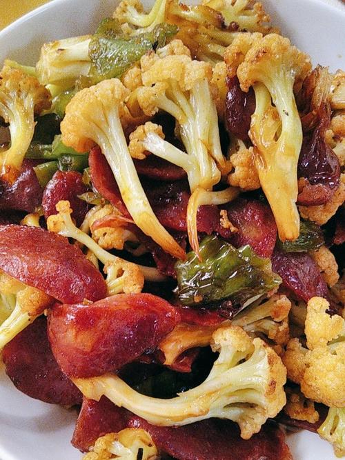 腊肠花菜怎么做才好吃？-图2