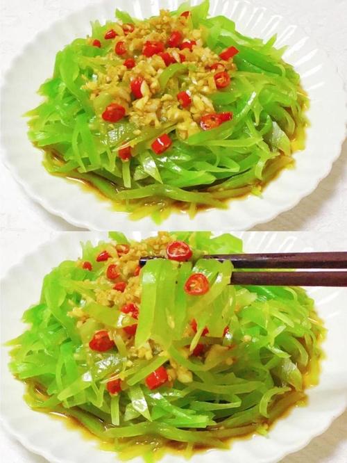 凉拌莴笋丝怎么做最爽脆入味?-图2 凉拌莴笋丝怎么做最爽脆入味?-图2