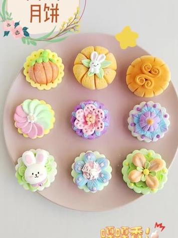 宝宝手工月饼图片,步骤怎么学?-图2 宝宝手工月饼图片,步骤怎么学?-图2