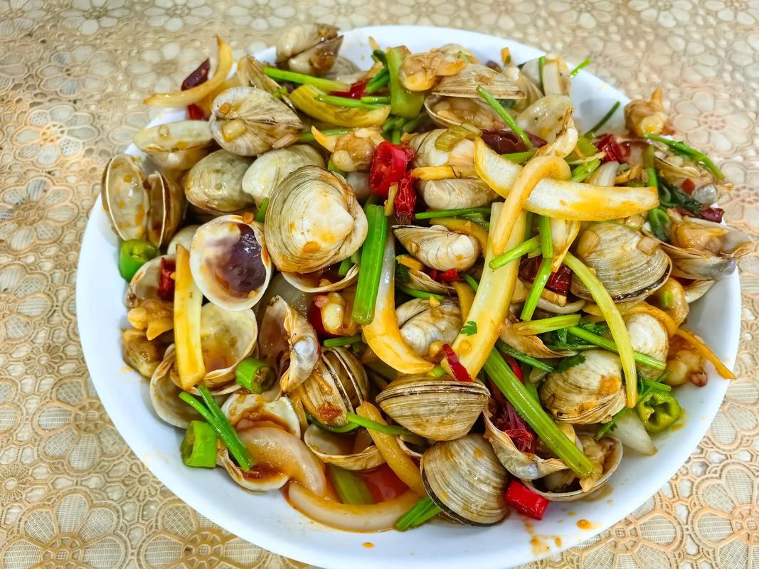 辣炒蚬子家常做法有哪些关键步骤？-图2