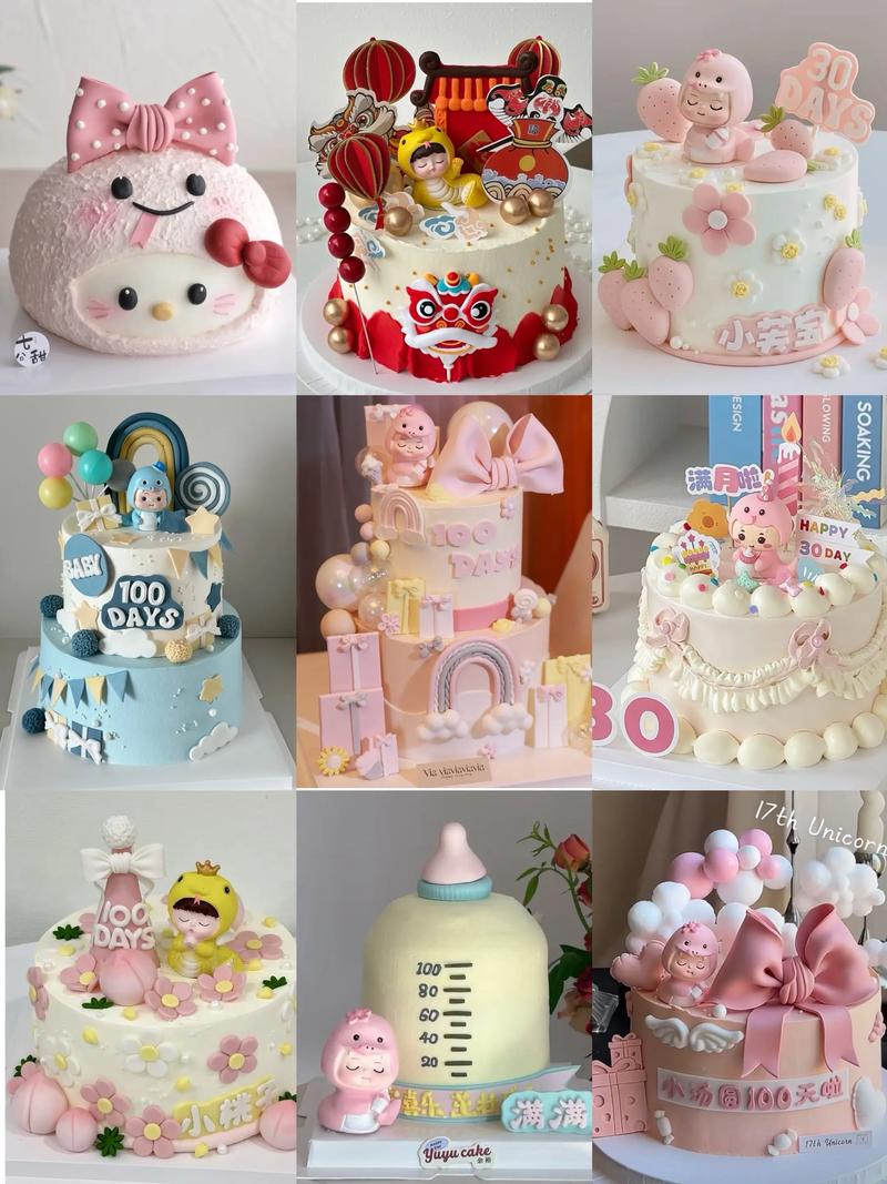 新款宝宝蛋糕图片大全-图1