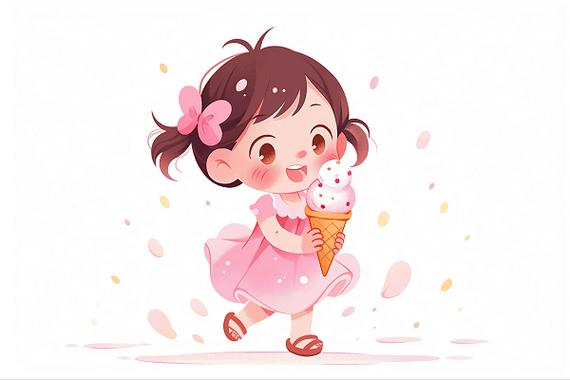 宝宝吃冰淇淋图片有哪些可爱瞬间?-图2 宝宝吃冰淇淋图片有哪些可爱瞬间?-图2