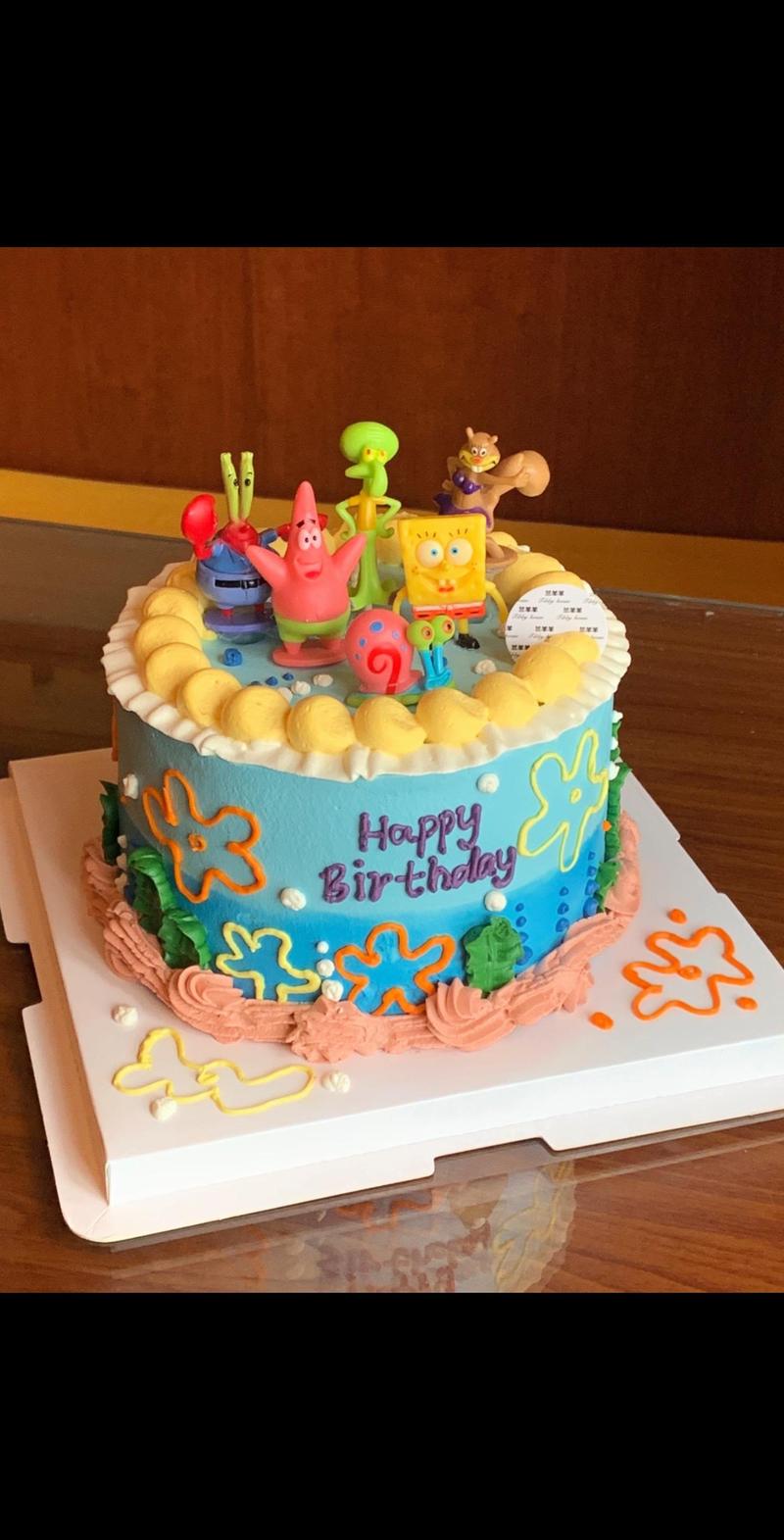 海绵宝宝蛋糕怎么做？-图1