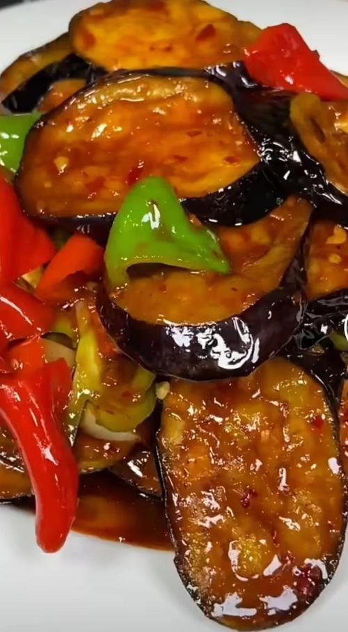 鱼香茄子的家常做法.-图2