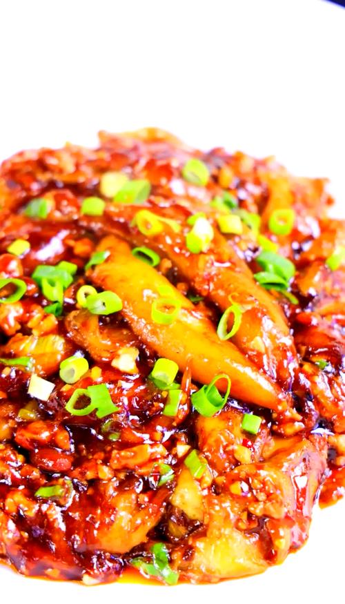 鱼香茄子的家常做法.-图3