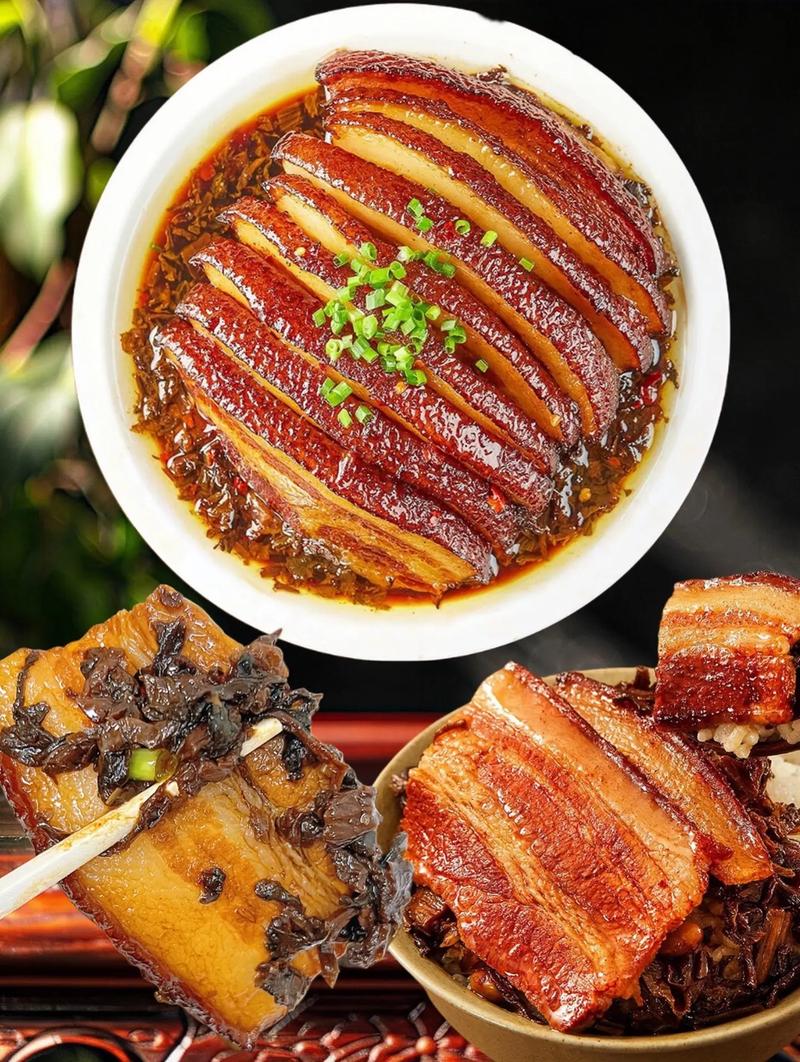 梅菜扣肉怎么做才不腻？-图3