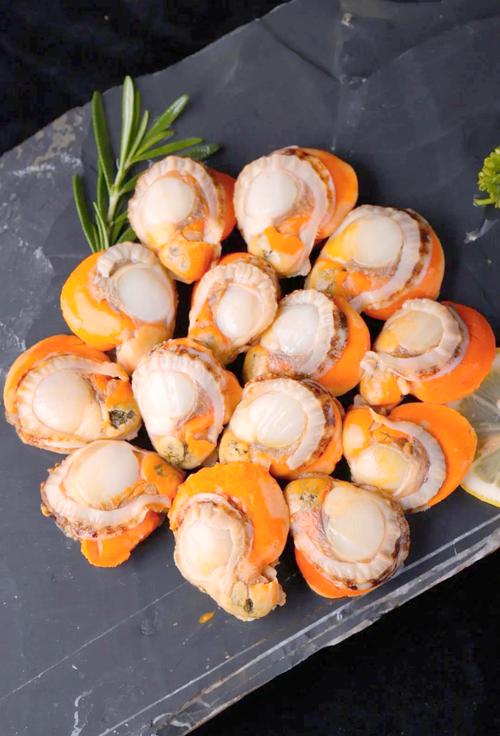 海鲜扇贝肉图片大全有哪些？-图1