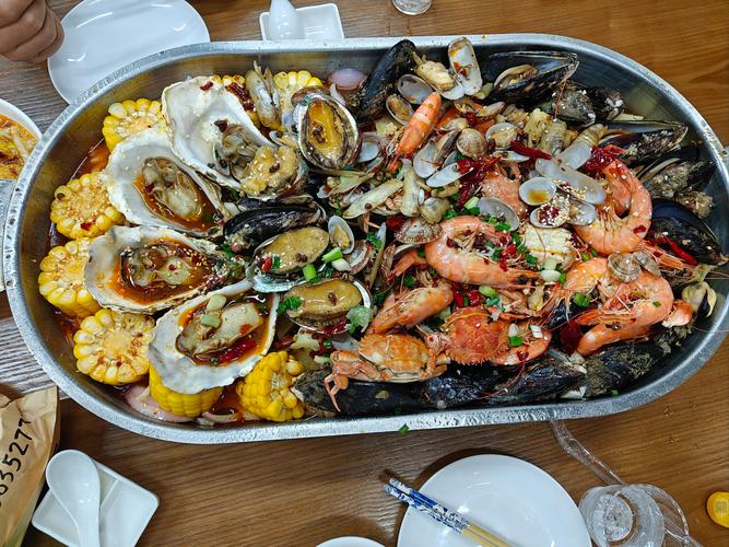 温州南塘大锅海鲜拼盘有多大分量？-图1