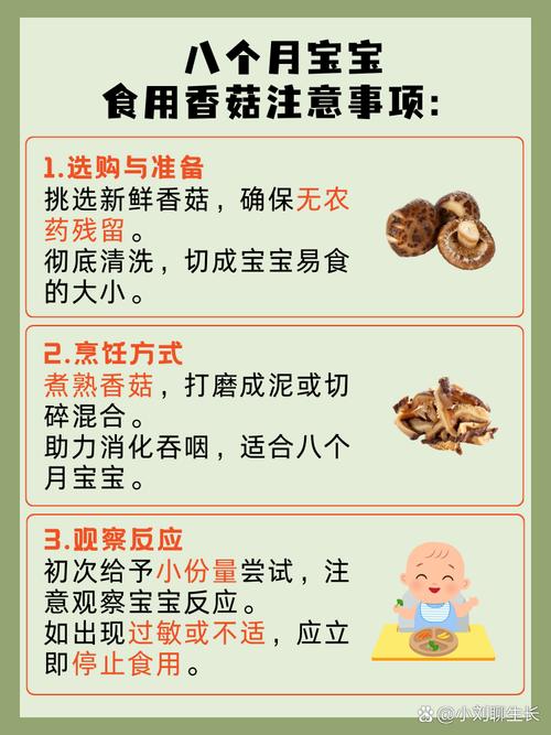 八个月宝宝香菇怎么吃才安全？-图1