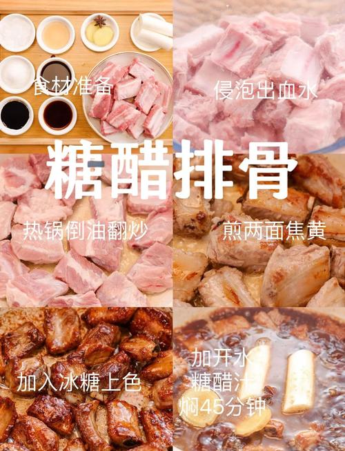 糖醋排骨怎么做才酸甜可口不腻？-图2
