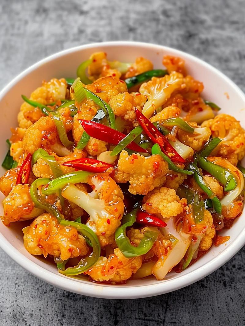 干锅有机花菜家常做法怎么做？-图1