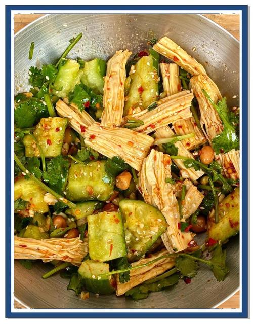 凉拌腐竹黄瓜怎么做最爽脆?-图1 凉拌腐竹黄瓜怎么做最爽脆?-图1