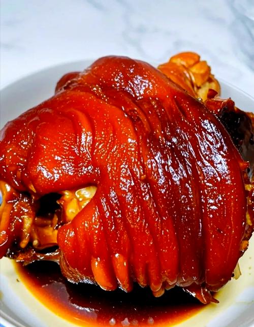 炖后肘的家常做法家常-图1