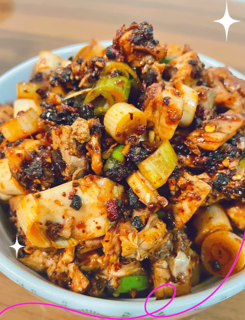 兔丁怎么做才够家常入味？-图1