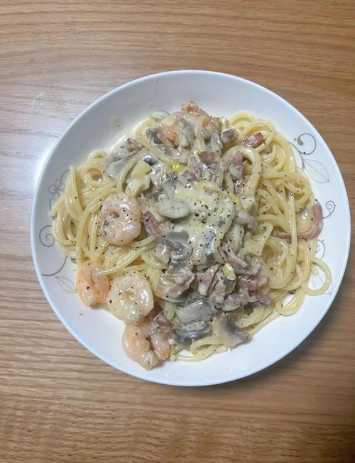 奶油海鲜蘑菇意面怎么做？-图1