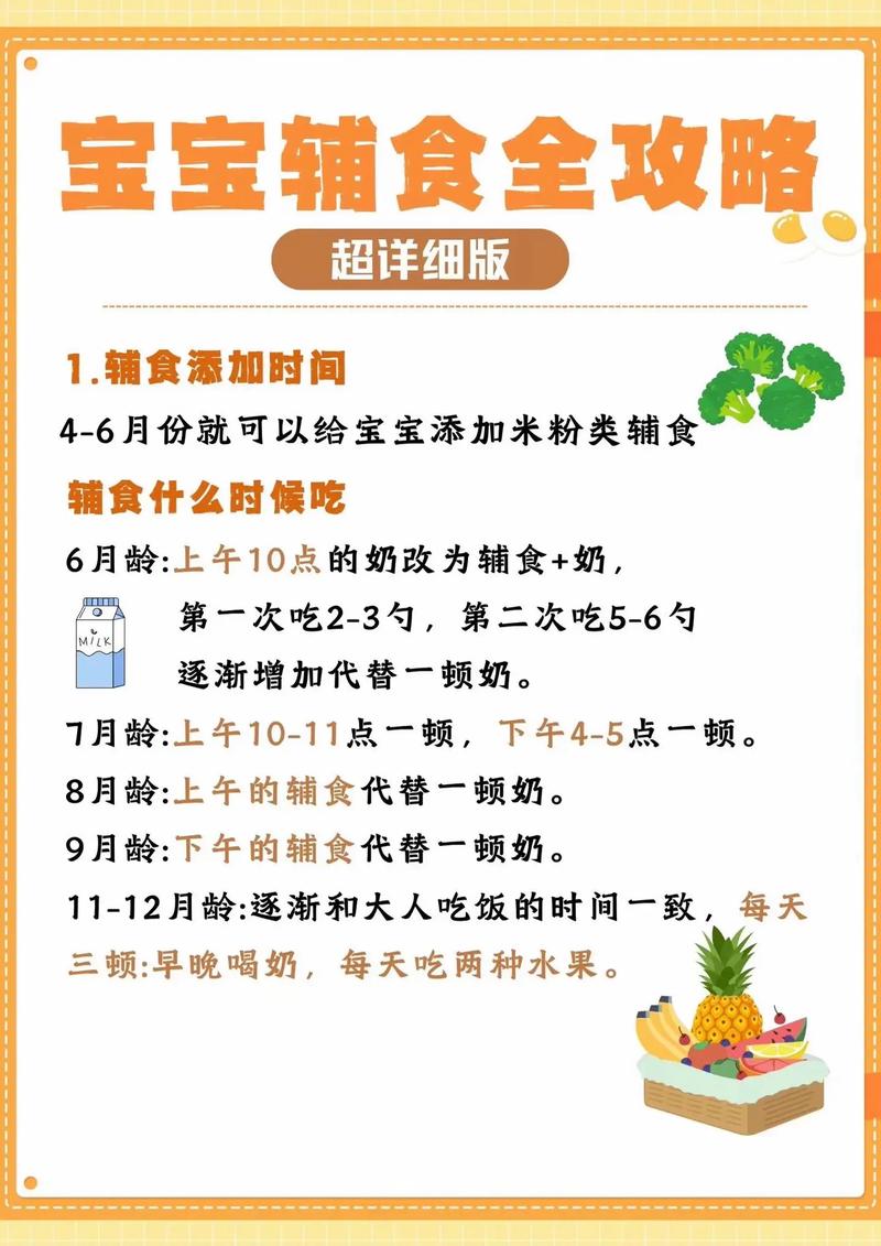 4月龄宝宝辅食怎么加？-图1