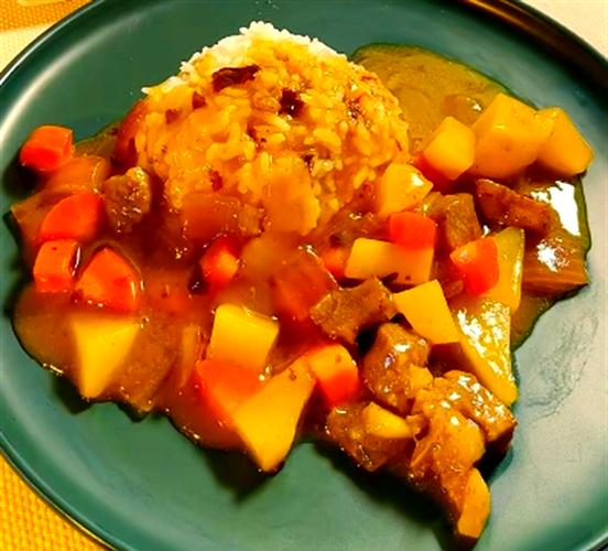 家常咖喱土豆牛肉，如何炖出软糯入味？-图2