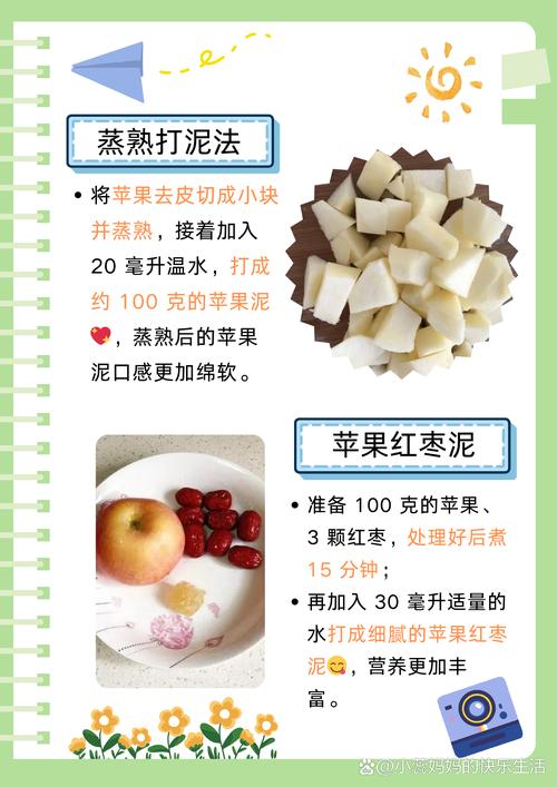 6月宝宝吃苹果泥有啥功效？-图2