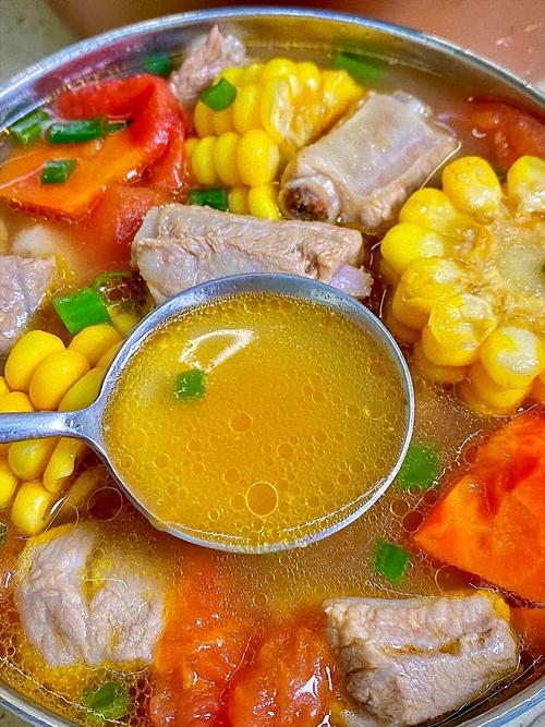 排骨玉米西红柿海鲜菇，鲜味如何融合？-图1