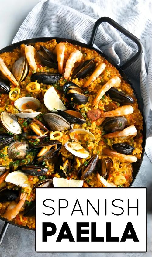 西班牙海鲜炒饭英文怎么说？-图1