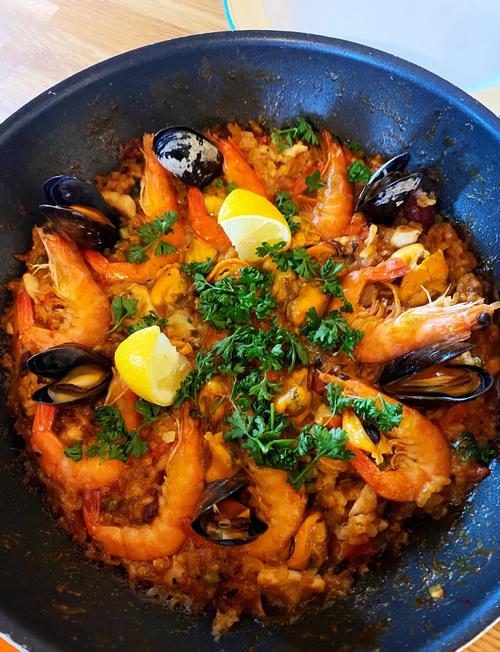 西班牙海鲜饭做法图片，步骤详解怎么做？-图1