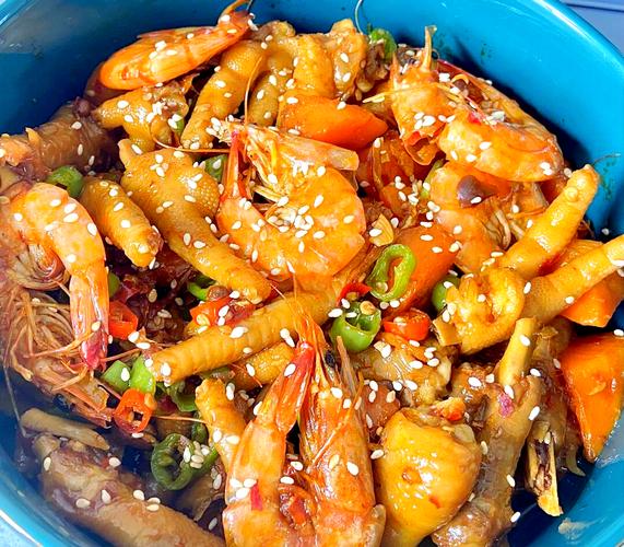 家常鸡煲虾怎么做才好吃？-图1