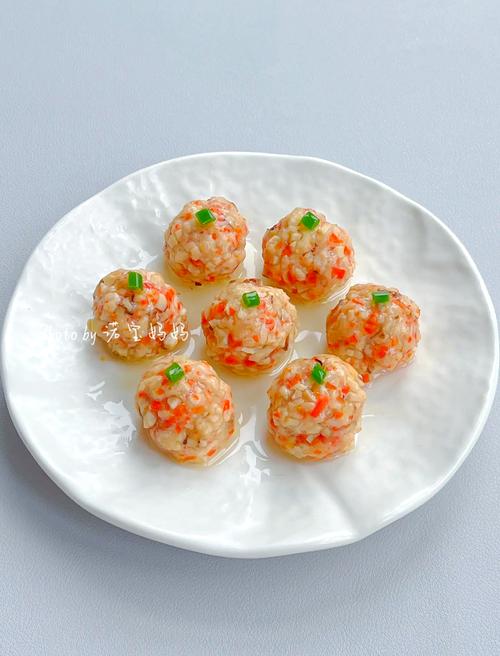 宝宝鸡肉丸蔬菜蒸丸子-图1 宝宝鸡肉丸蔬菜蒸丸子-图1