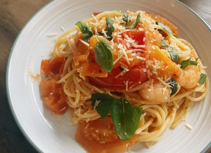 番茄海鲜意面视频，怎么做？-图2