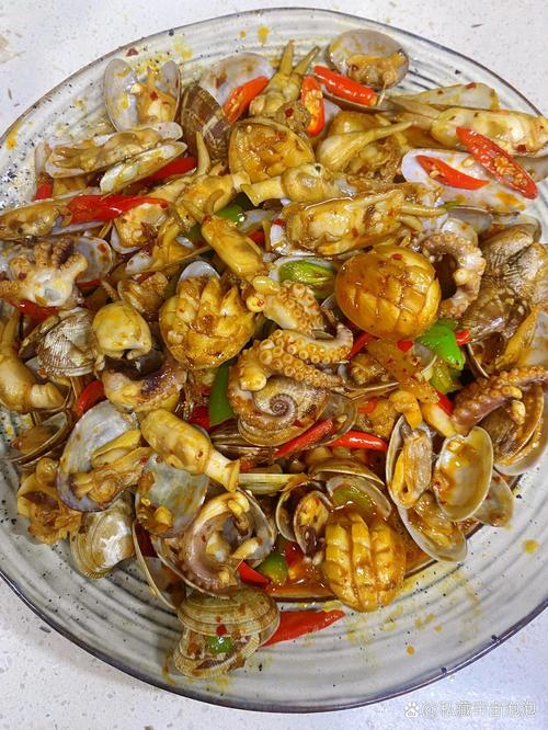 辣炒海鲜一般放哪些海鲜？-图1