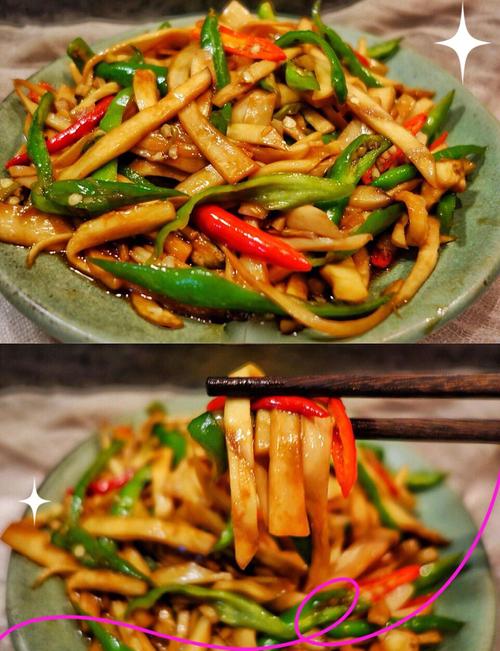 青椒海鲜菇怎么做才鲜？-图1