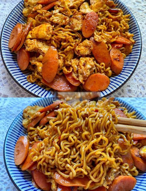 家常方便面炒面怎么做才好吃？-图1