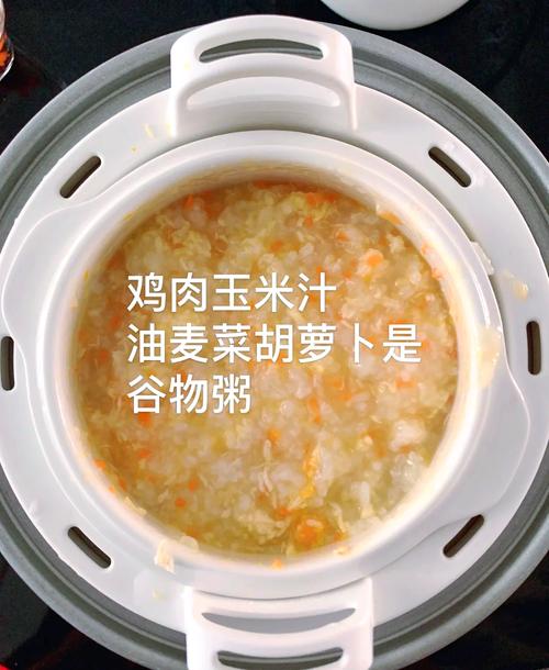宝宝辅食胡萝卜鸡肉粥怎么做？-图2