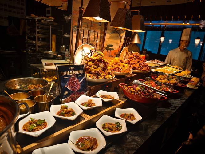 万达深蓝海鲜自助，为何人气这么旺？-图1