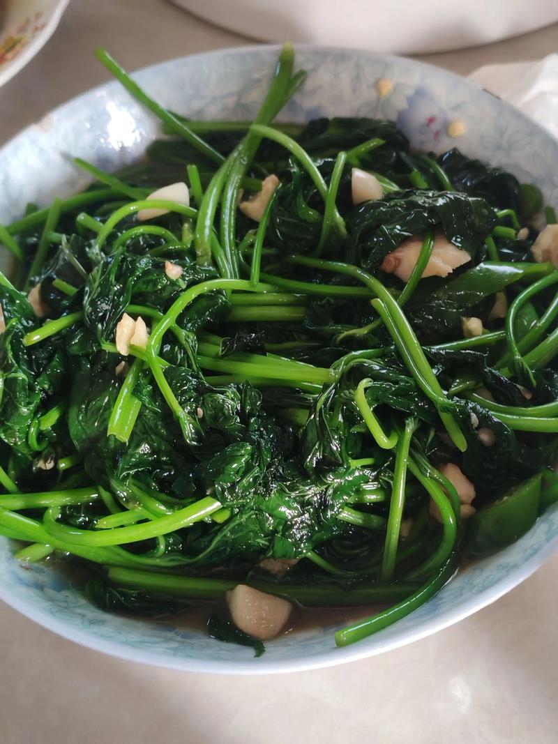 宝宝辅食番薯叶怎么做？-图1