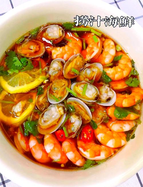 香辣捞汁小海鲜的做法-图3